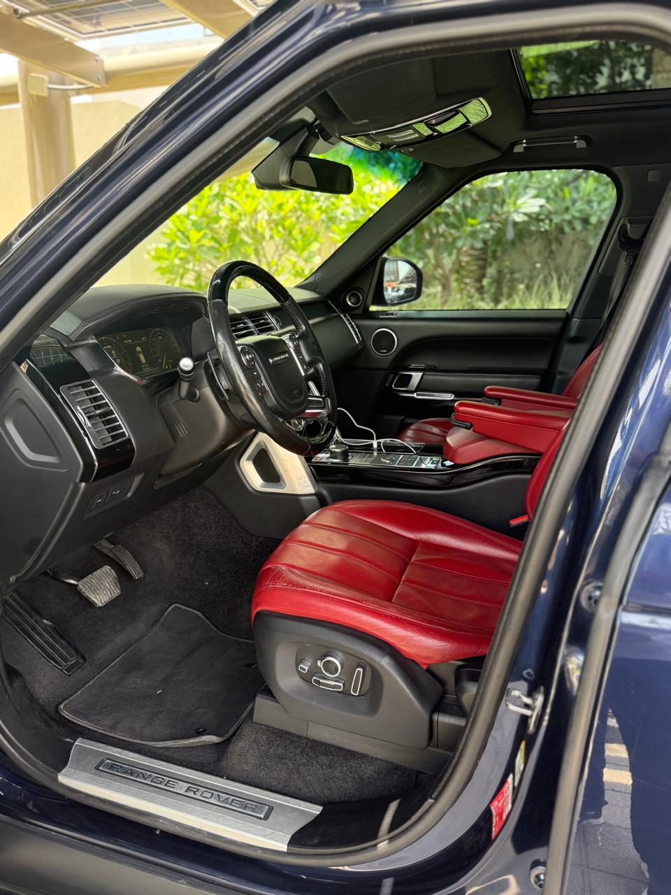 Blau Land Rover Range Rover Vogue SE Supercharged 2016